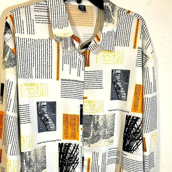 Allover Print Blouse Eye catching design adds pop to your wardrobe Shein - Picture 11 of 12